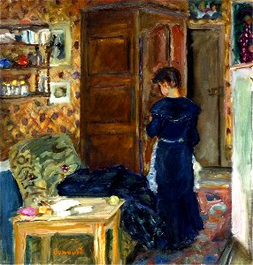 Pierre Bonnard Woman in an Interior