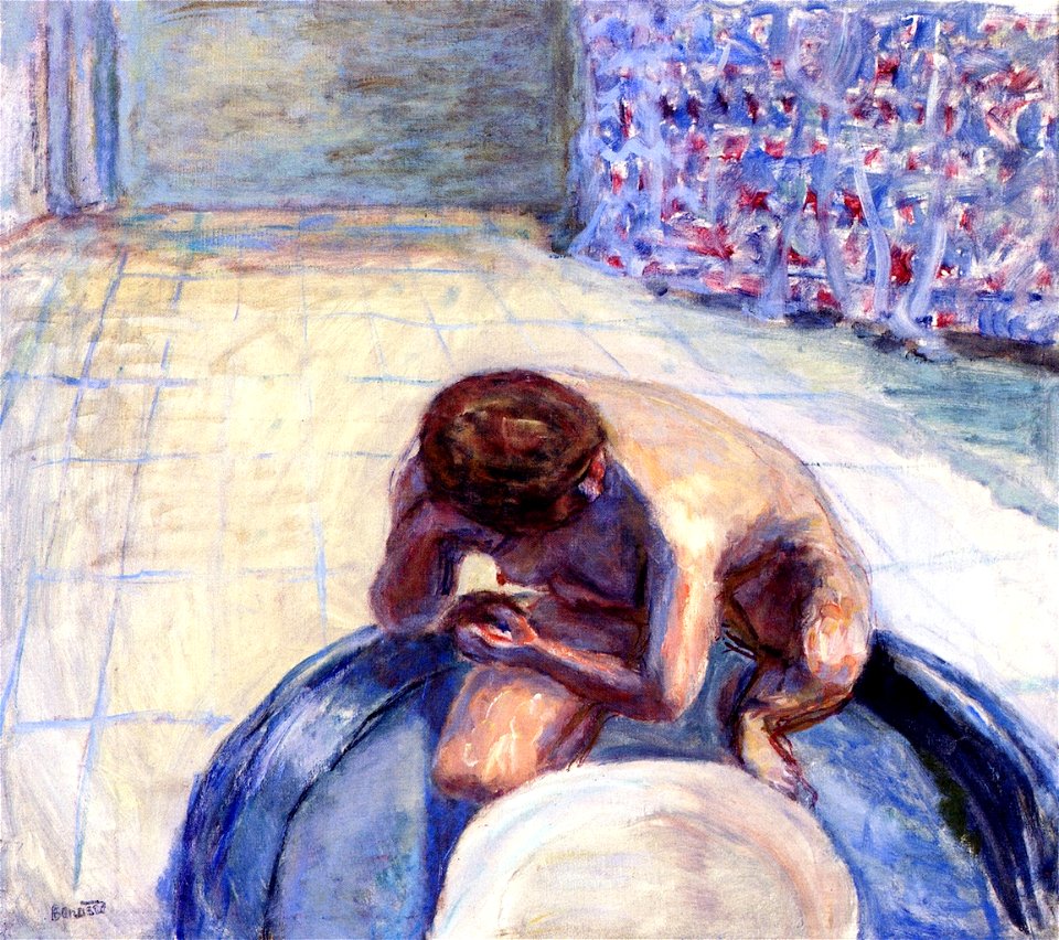 Pierre Bonnard Woman in a Tub 1917