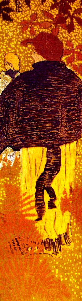 Pierre Bonnard Woman in the Garden 1891 5