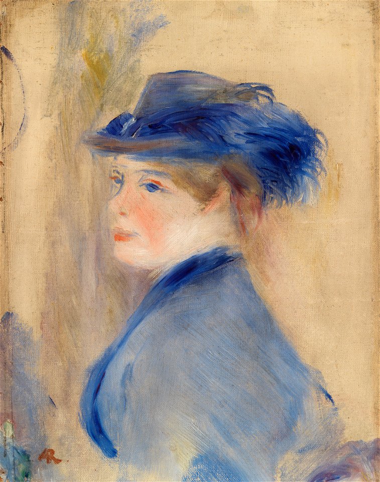 Pierre-Auguste Renoir - Bust of a Woman (Buste de femme) - BF31 - Barnes Foundation