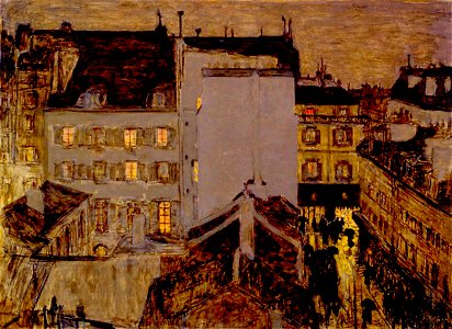 Pierre Bonnard, 1897 - Montmartre sous la pluie