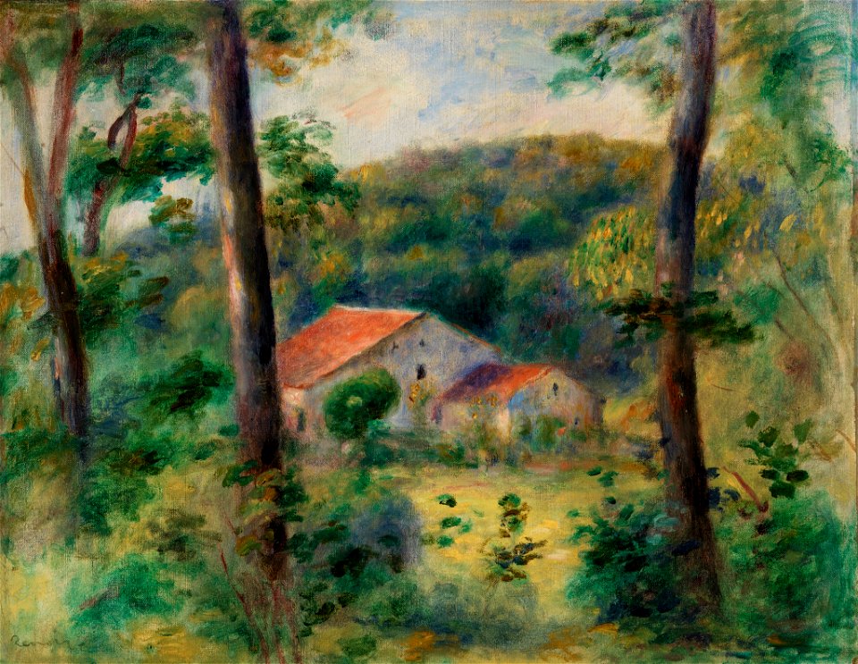 Pierre-Auguste Renoir - Environs of Briey (Environs de Briey) - BF151 - Barnes Foundation