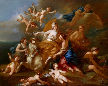 Pierre Jacques Cazes Der Raub der Europa
