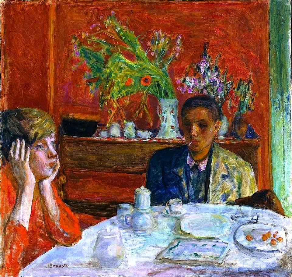 Pierre Bonnard, 1920 ca - Après le diner