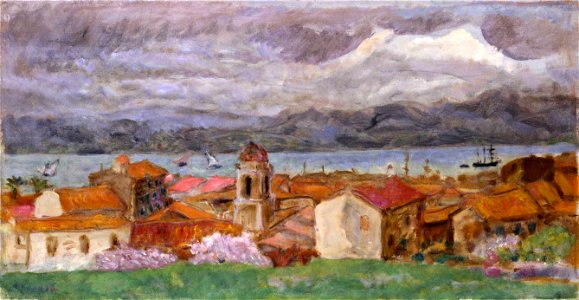 Pierre Bonnard Ville du Midi, Saint-Tropez