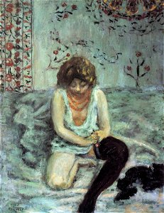 Pierre Bonnard Woman with Black Stockings 3