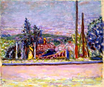 Pierre Bonnard View from the Artist's Garden