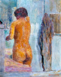 Pierre Bonnard, 1919 ca - Bathing Woman, Seen from the Back