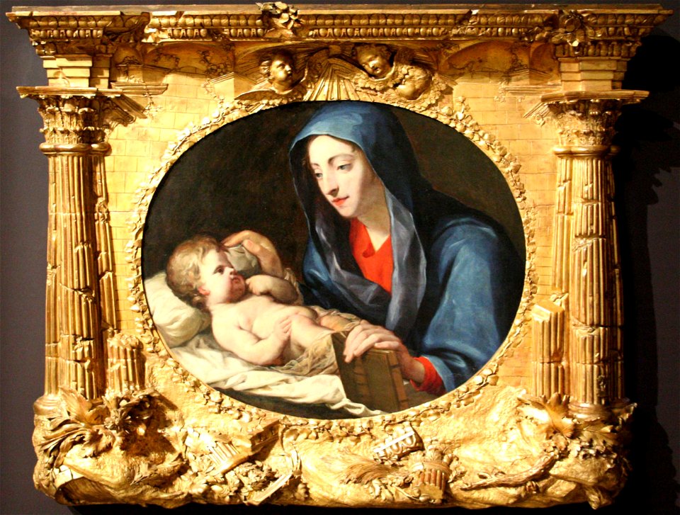 Pierre Puget - Le sommeil de l'Enfant Jésus