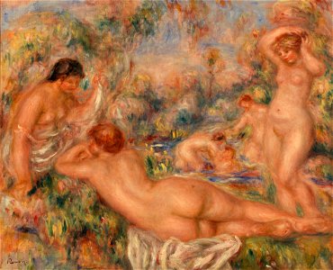 Pierre-Auguste Renoir - Bathers (Baigneuses) - BF945 - Barnes Foundation