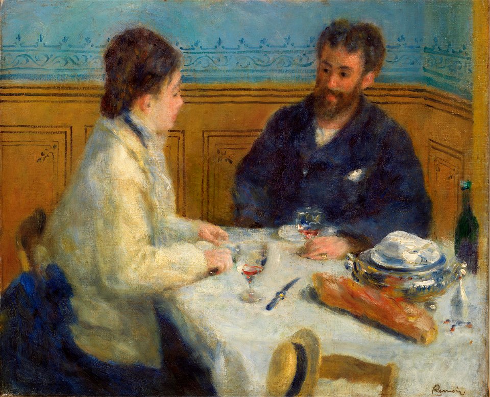 Pierre-Auguste Renoir - Luncheon (Le Déjeuner) - BF45 - Barnes Foundation