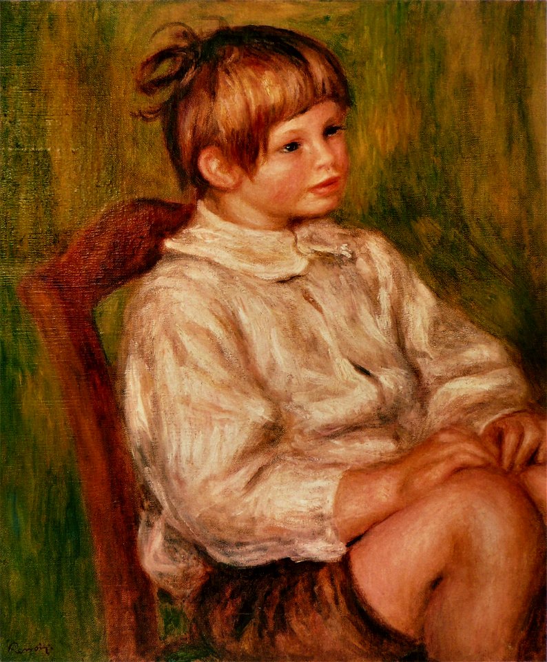 Pierre-Auguste Renoir - Coco (Claude Renoir)
