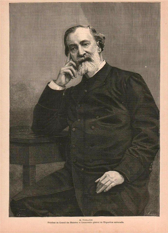 Pierre Tirard - gravure de Fortuné Méaulle d'après Henri Meyer