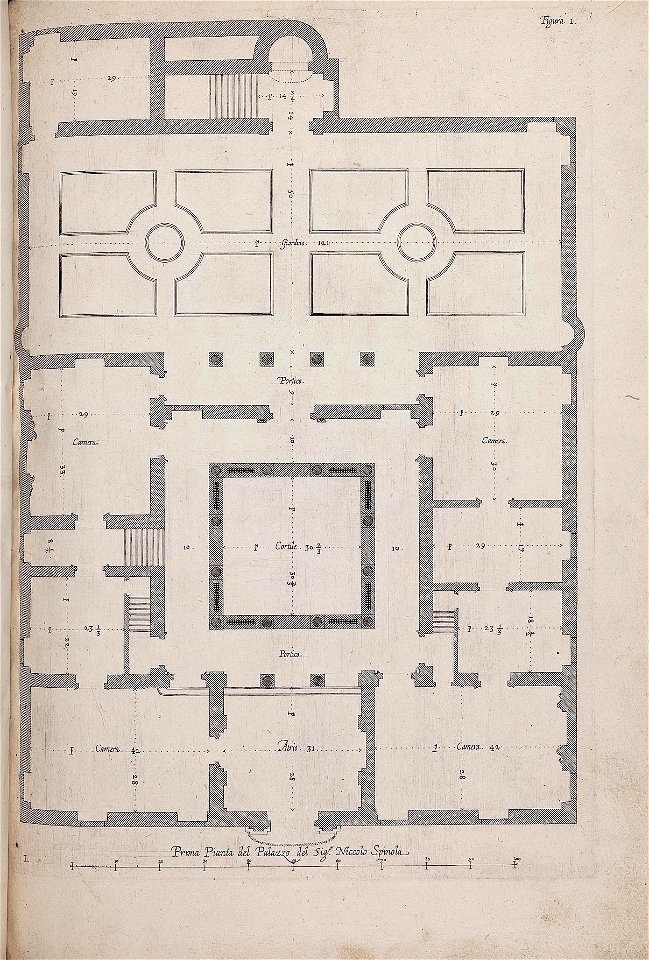 Pierre Paul Rubens - Palazzi di Genova, vol. II - Figura 01