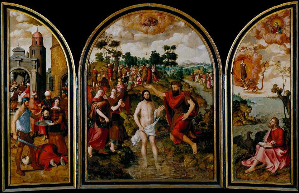 Pierre pourbus-triptico de los santos juanes-prado