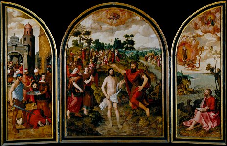 Pierre pourbus-triptico de los santos juanes-prado