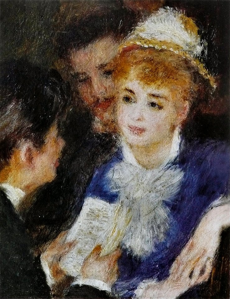 Pierre-Auguste Renoir - La Lecture du rôle