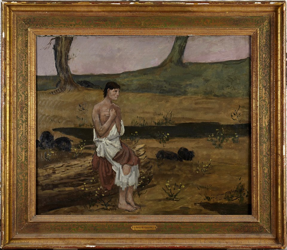 Pierre Puvis de Chavannes - The Prodigal Son - y1931-2 - Princeton University Art Museum