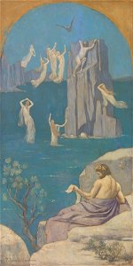 Pierre Puvis de Chavannes - Dramatic Poetry (Aeschylus) - BF100 - Barnes Foundation