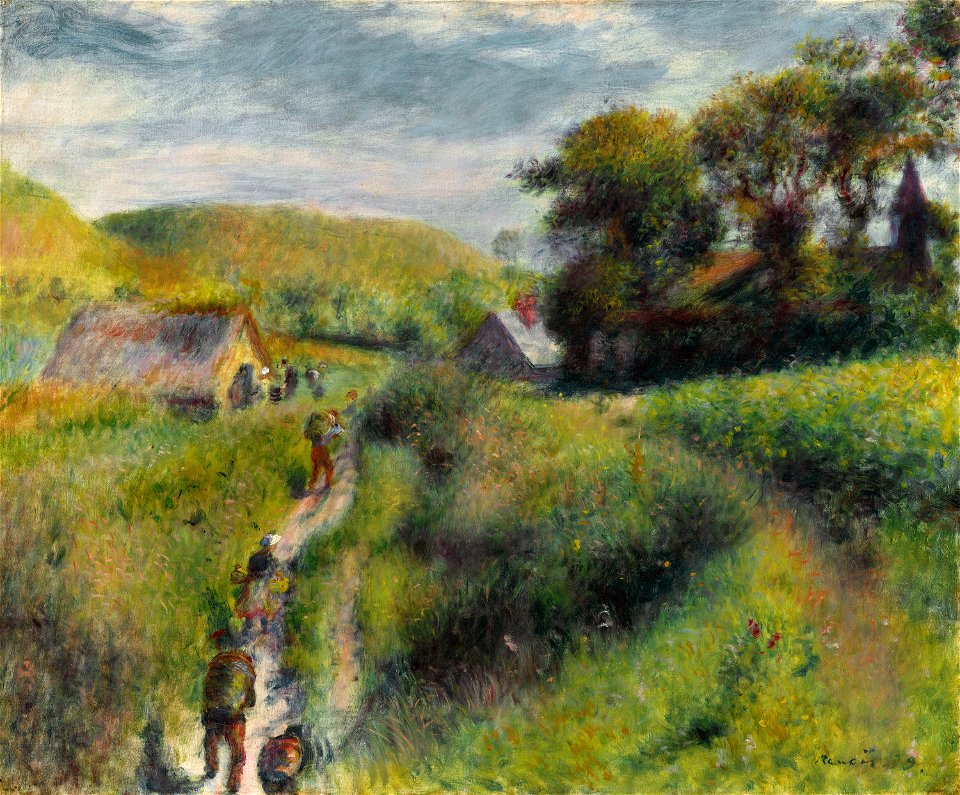 Pierre-Auguste Renoir - Les Vendangeurs