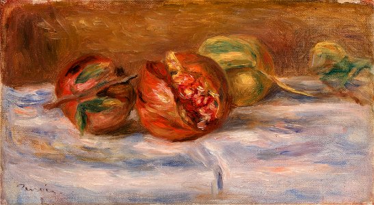 Pierre-Auguste Renoir - Pomegranates (Grenades) - BF29 - Barnes Foundation