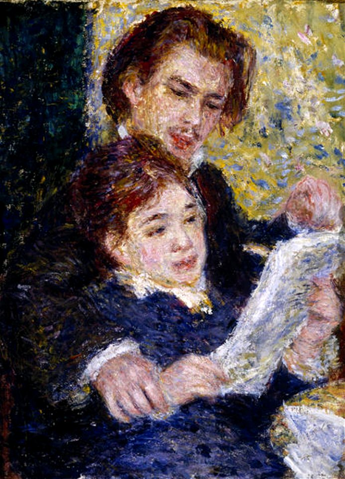 Pierre-Auguste Renoir - In the Studio (Georges Riviere and Marguerite Legrand) - 1985.R.60 - Dallas Museum of Art