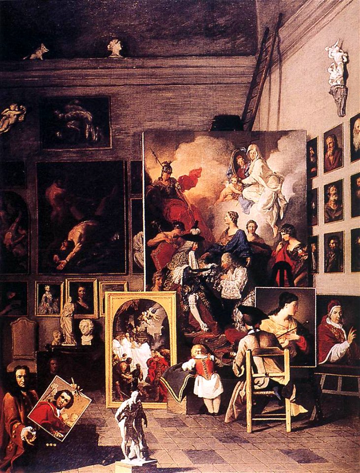Pierre Subleyras - The Studio of the Painter - WGA21963
