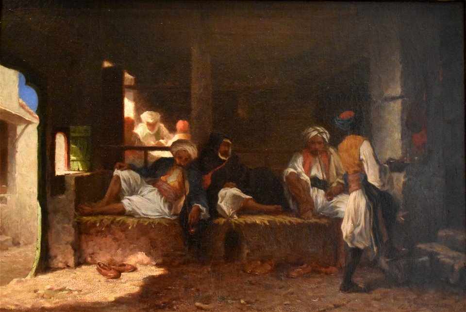 Pierre Edmond Hédouin - Café à Constantine 02