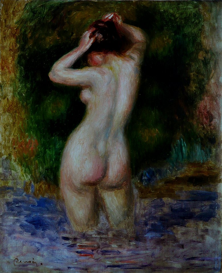 Pierre-Auguste Renoir - Nu barbotant