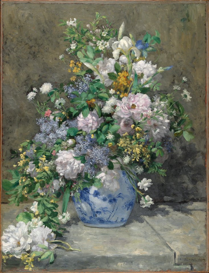 Pierre-Auguste Renoir - Spring Bouquet - 1943.277 - Fogg Museum