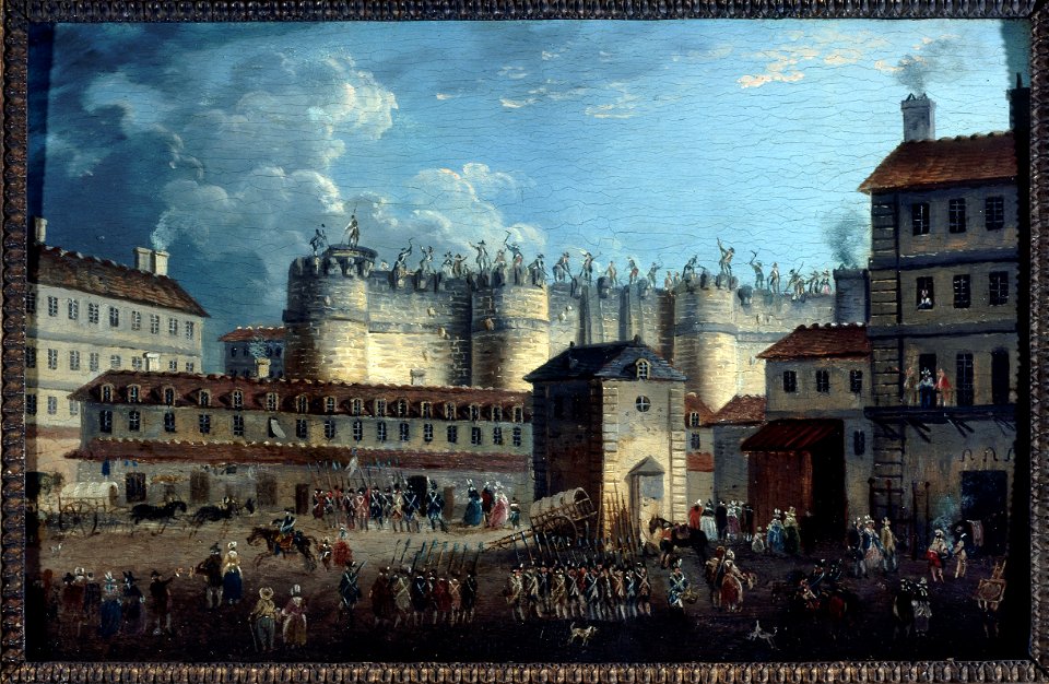 Pierre-Antoine Demachy - Démolition de la Bastille, le 17 juillet 1789 - P53 - Musée Carnavalet