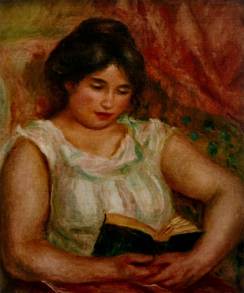 Pierre-Auguste Renoir - Gabrielle lisant