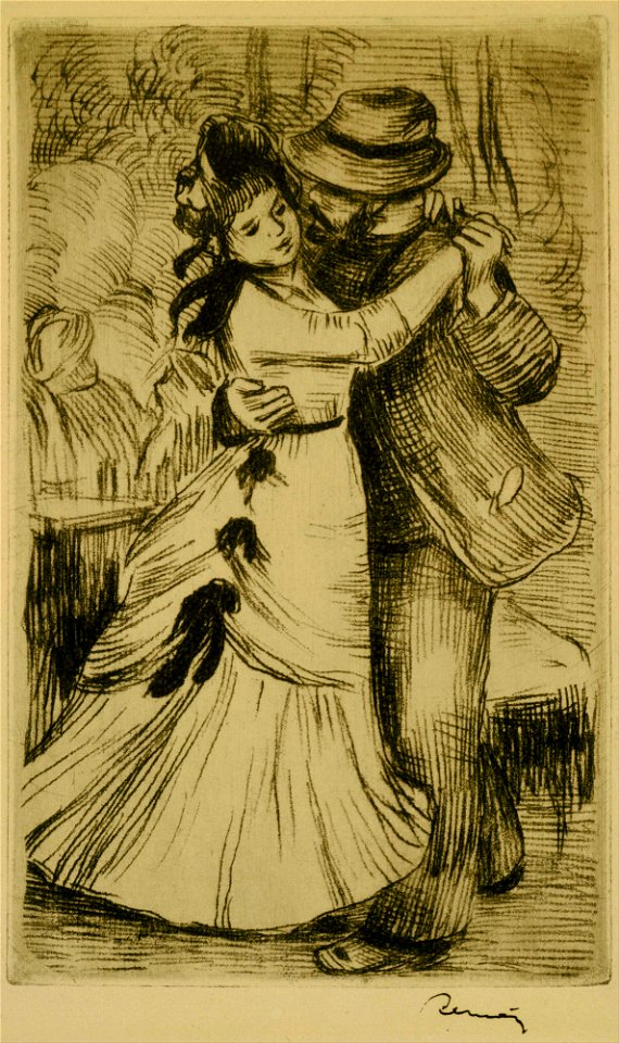Pierre-Auguste Renoir - The Dance in the Country - Google Art Project