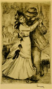 Pierre-Auguste Renoir - The Dance in the Country - Google Art Project