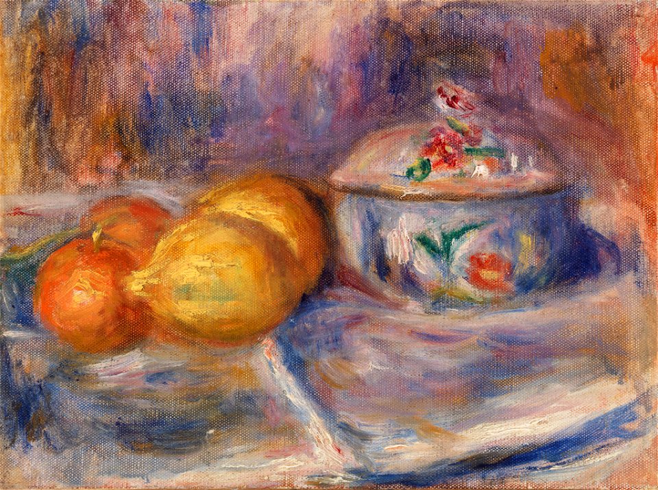 Pierre-Auguste Renoir - Fruit and Bonbonnière - BF39 - Barnes Foundation