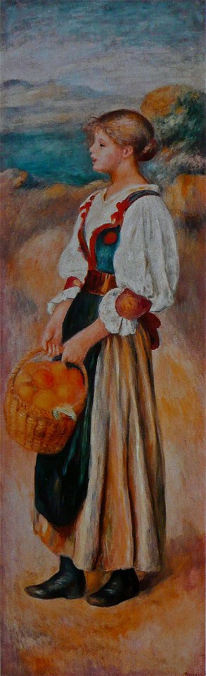 Pierre-Auguste Renoir - La Marchande d'oranges