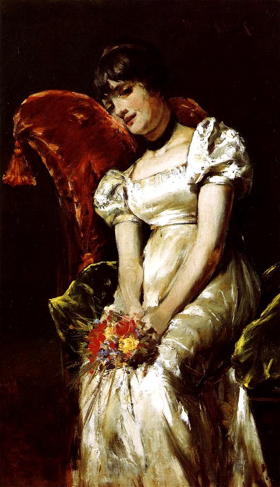 Pierre-Auguste Renoir - A Girl