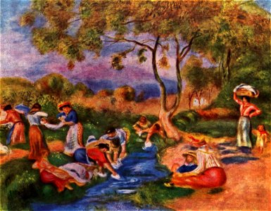 Pierre-Auguste Renoir 152. Free illustration for personal and commercial use.
