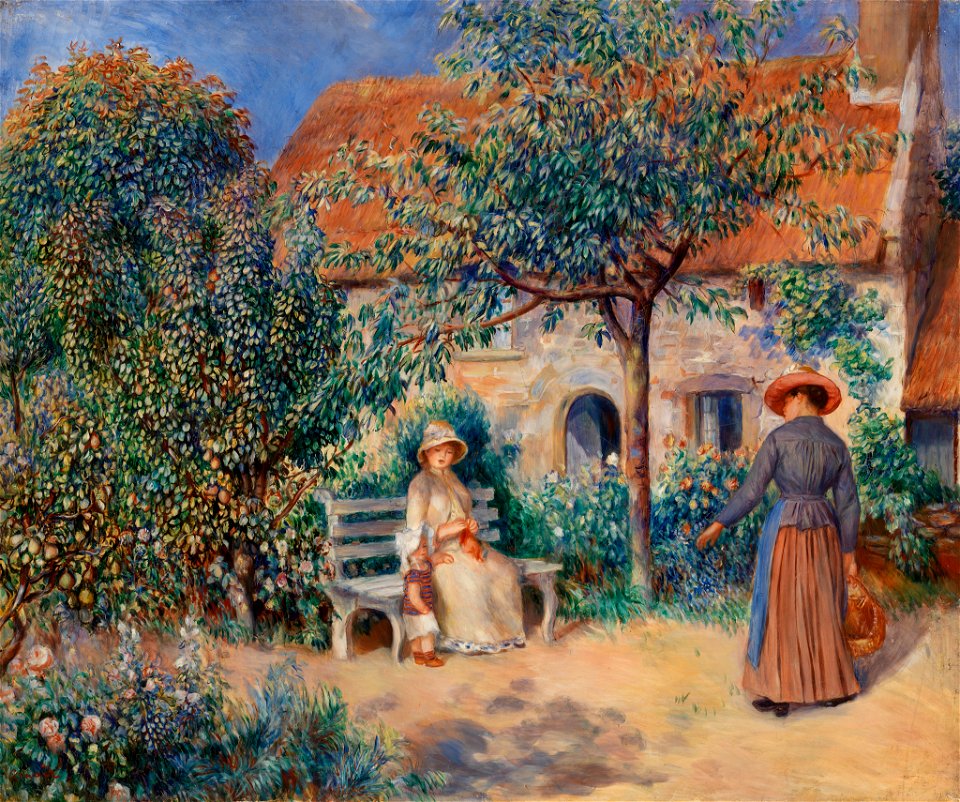 Pierre-Auguste Renoir - In Brittany (En Bretagne) - BF161 - Barnes Foundation