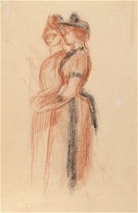 Pierre-auguste renoir deux elegantes010008