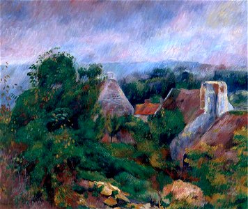 Pierre-Auguste Renoir (1841-1919) - La Roche-Guyon, France - ABDAG003043 - Aberdeen Art Gallery