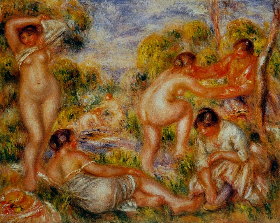 Pierre-Auguste Renoir - Baigneuses