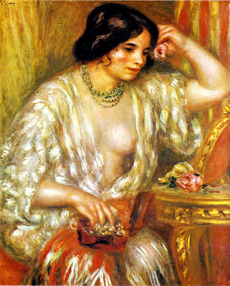 Pierre-Auguste Renoir - Gabrielle aux Bijoux