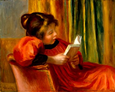 Pierre-Auguste Renoir - Girl Reading - 98.297 - Museum of Fine Arts
