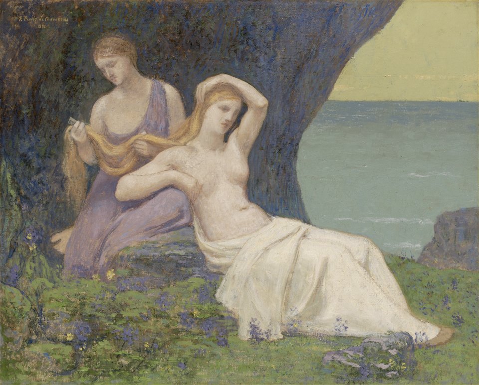 Pierre Puvis de Chavannes - In the Heather - 1968.304 - Art Institute of Chicago