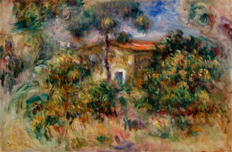 Pierre-Auguste Renoir - Farmhouse (La Ferme) - BF47 - Barnes Foundation