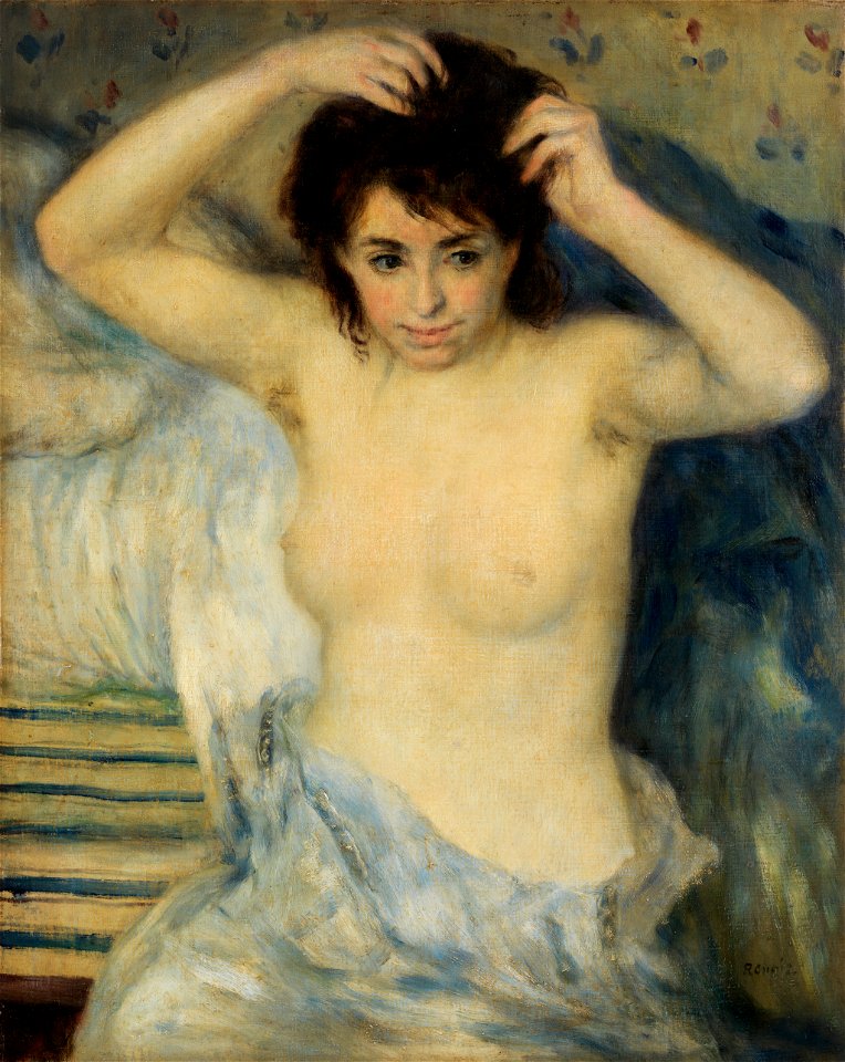 Pierre-Auguste Renoir - Before the Bath (Avant le bain) - BF9 - Barnes Foundation