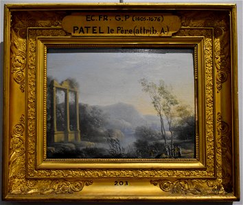 Pierre Patel - Paysage avec Moïse 01