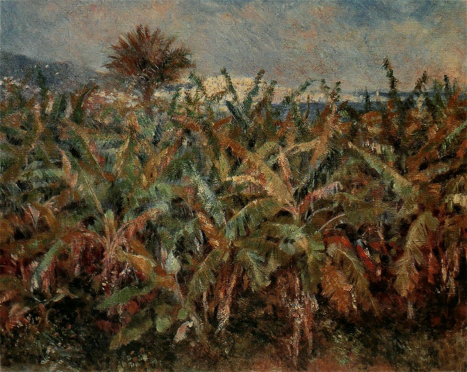 Pierre-Auguste Renoir - Champ de bananiers