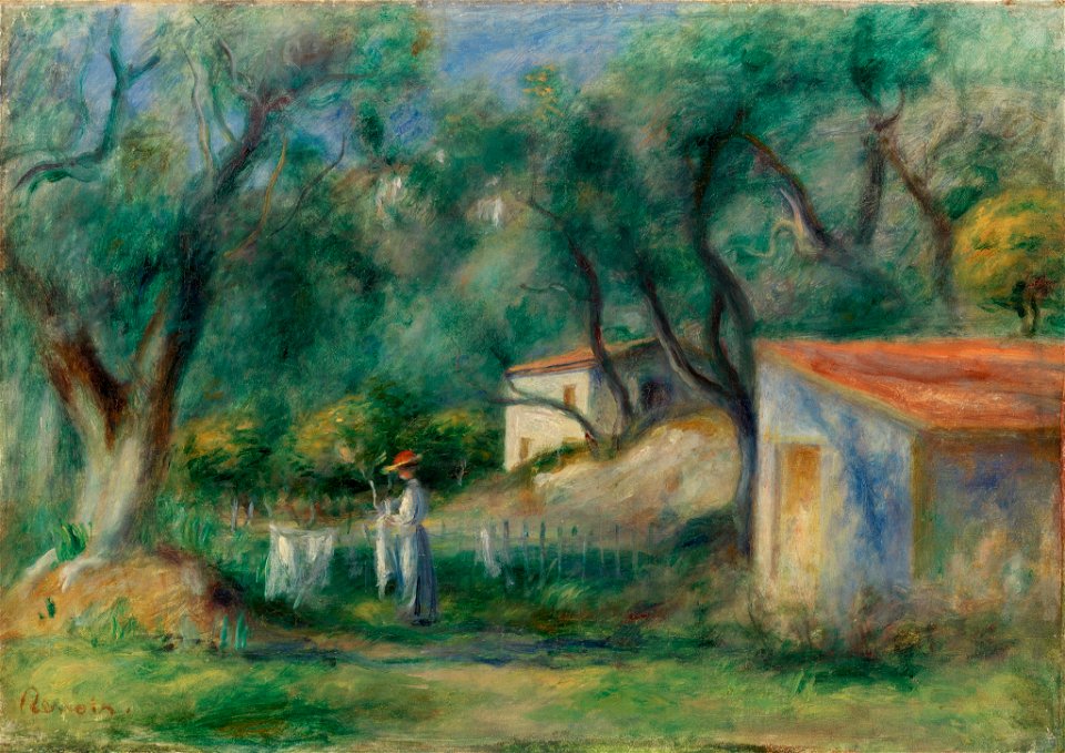 Pierre-Auguste Renoir - Le Cannet - BF245 - Barnes Foundation